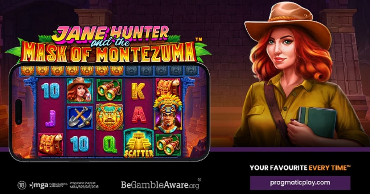 Pragmatic Play busca tesoros aztecas en Jane Hunter y la máscara de Montezuma